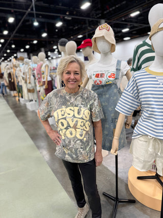 Camo Tee Jesus Loves You