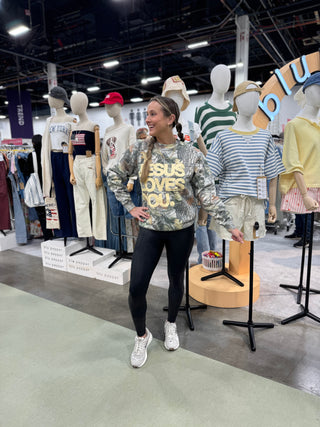 Jesus Loves You Camo Crew