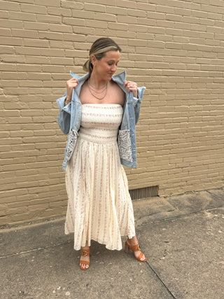 What a Friend In Jesus Denim Jacket