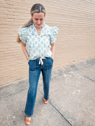 The Harbor Drawstring Denim