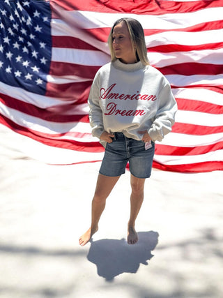 God's Country Reversible Mock-neck Sweatshirt