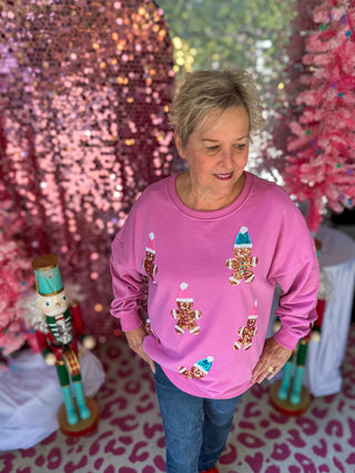 Gingerbread Man Pullover