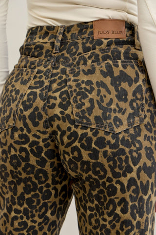 Leopard Denim
