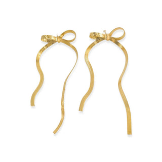 Long Bow Earrings waterproof*