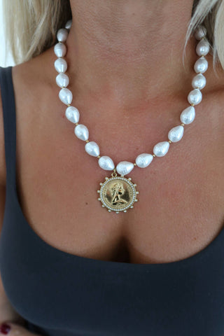 Gia Coin Necklace