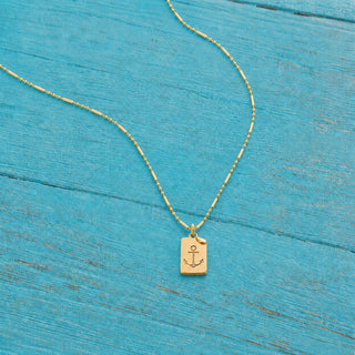 Storytellers Necklace-Anchor | Faith Gift