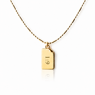 Storytellers Necklace-Joshua 1:9 | Faith Gift