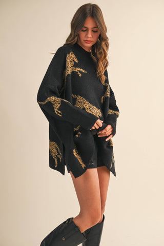 Leopard Luxe Sweater ( 2 colors)