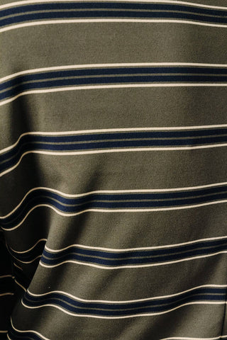 Olive & Oak Stripe LS Tee