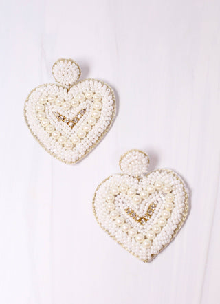 Just a Crush Heart Earring