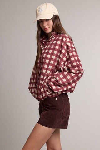 Classic Check Windbreaker Jacket