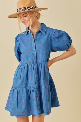 Denim Heart Dress