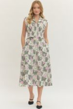 Rosey Day Dress