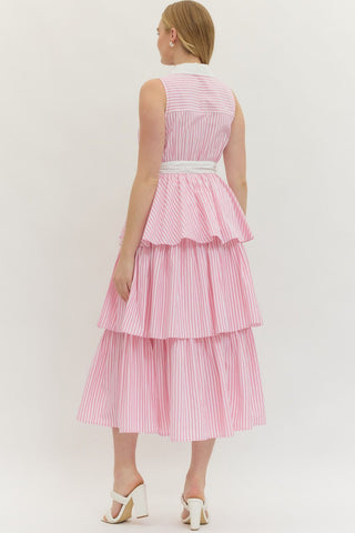 Blush Picnic Tiered Dress