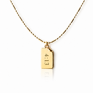 Storytellers Necklace-Philippians 4:13 | Christian Gift