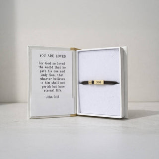 Sentiment Bracelet – John 3:16 | You Are Loved