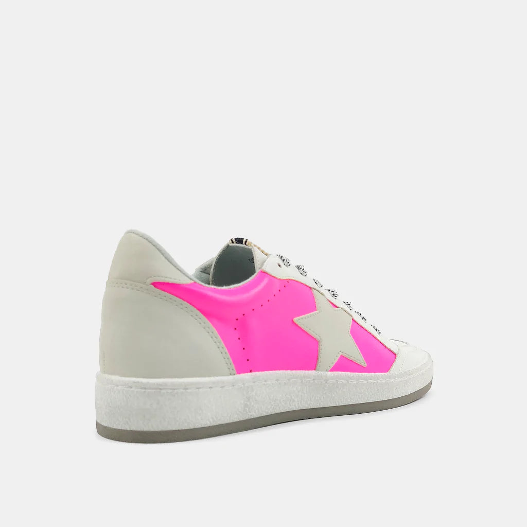 Neon Pink Paz Sneaker