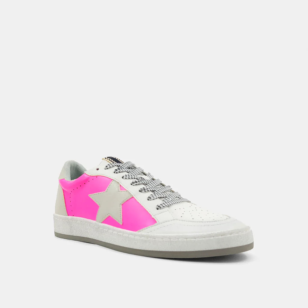 Neon Pink Paz Sneaker